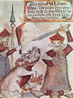 Deities: Fenrir and Tyr