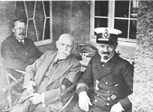 Frigate: Ferdinand Count Zeppelin with Dr. Hugo Eckener and Peter Str