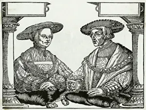 Cushions: FERDINAND I & WIFE