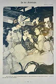 Chat: Ferdinand von Reznicek In der Stadtbahn, 1898