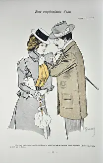 Delicate: Ferdinand von Reznicek Eine empfindsame Frau- A