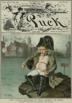 Lcgr1901: Ferdinand Ward, is depicted as Little Napoleon