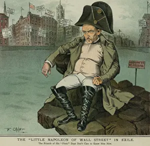 Lcgr1901: Ferdinand Ward, is depicted as Little Napoleon