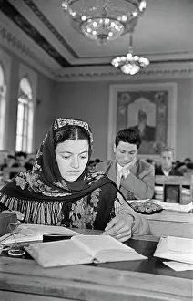 Ferdowsi State Republic library in Stalinabad