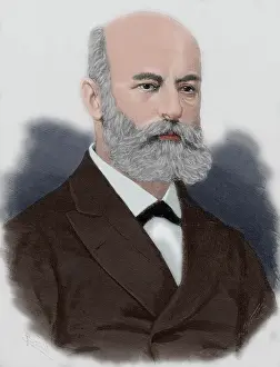 Sanchez: Ferm?=?n de Lasala Collado (1832-1917). Portrait. Colored en