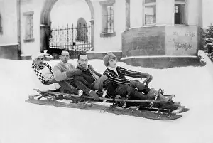 Sledding: Fern Andra sledding, 1919