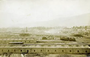 Cleared: Fernie, BC, Canada - panorama after the devastating fire