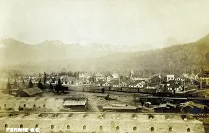 Fernie: Fernie, BC, Canada - panorama, before the fire