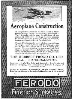 Friction: Ferodo Friction Surfaces For Aircraft