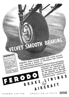 Friction: Ferodo Friction Surfcaces For Aircraft
