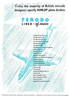 Friction: Ferodo Friction Surfcaces For Aircraft