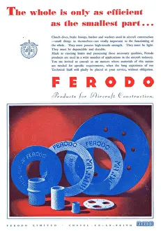 Ferodo: Ferodo Products For Aircraft Construction