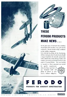 Ferodo: Ferodo Products For Aircraft Construction