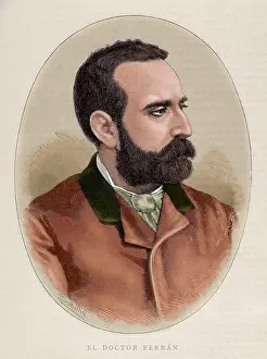Vaccine: FERRAN, Jaime (1852-1929). Spanish bacteriologist
