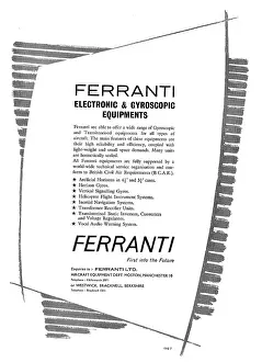 Electronic: Ferranti Aircraft Electronic & Gyroscope Equipment