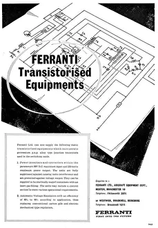 Transistorised: Ferranti Flight Control Systems & Transistorised Equipment