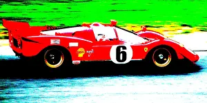 Mor001: Ferrari Red Number 6