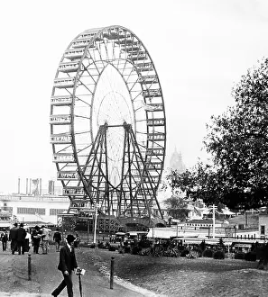 Ferris: Ferris Wheel and Swedish Restaurant - St. Louis World's Fair