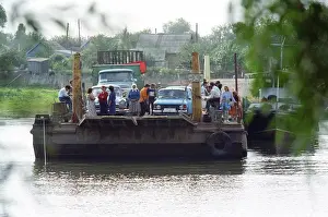 Astrakhan: Ferry, 1990