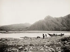 Fujikawa: Ferry of the Fujikawa River, Japan