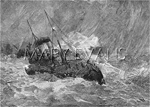 Liable: FERRY IN A GALE