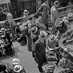 Newhaven: Ferry passengers prepare to disembark at Dieppe