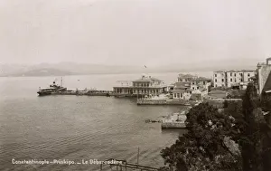 Buyukada: The Ferry Port at Prinkipo - Constantinople, Turkey