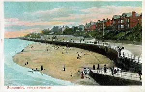Seacombe: Ferry and Promenade at Seacombe, Merseyside