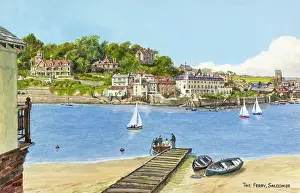 Salcombe: The Ferry, Salcombe, Devon