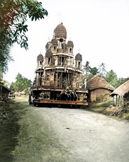 Roth: Festival Car on a road in India