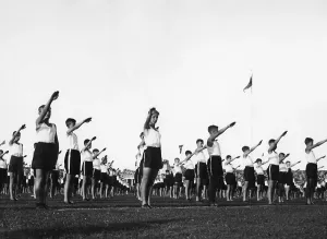 Schooling: Festival of the German School, 1933