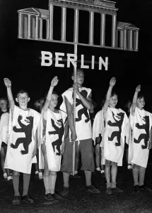 Graduation: Festival of the German School, 1933