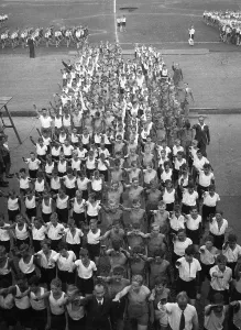 Stadion: Festival of the German school in Berlin, 1933