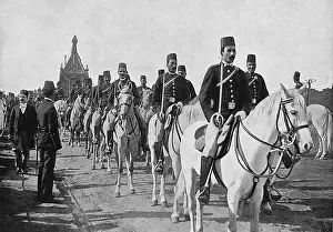Cavalcade: Festival of Mah'mal procession, Cairo, Egypt