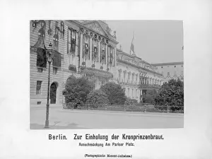 Festively: Festive decorations on Pariser Platz in Berlin, 1905