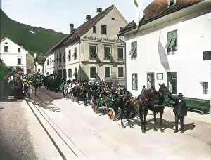 Bakeries: Festive procession in the Salzkammergut