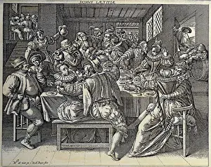 Feasts: festivity, orgies, binges, harem feasts, Domus