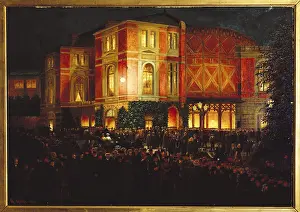 Festspielhaus: Festspielhaus after a performance