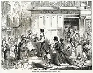 Fetching: Fetching home the Christmas dinner 1848
