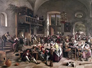 Auberge: Fete dans une auberge