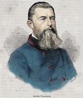 Andreas: Feuerbach, Ludwig (1804-1872) German philosopher