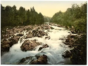 Banchory: The Feugh at Banchory, Banchory, Scotland