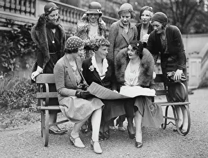 Earhart: fFemale Flight pilots (seated from left