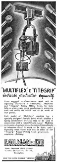 Gilman: F.Gilman Flexible Drive Equipment. Multiflex & Titegrip