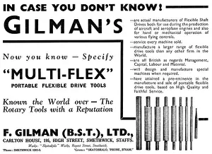Gilman: F.Gilman Multi-Flex Flexible Drive Equipment & Drive Tools