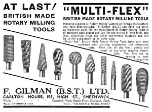 Gilman: F.Gilman Rotary Cutting & Milling Tools