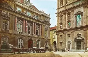 Fiaker: Fiaker stand at Vienna's Old University