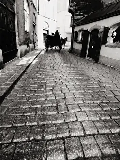 Fiaker: Fiaker tracks on the pavement