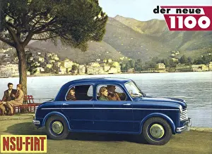 Seaters: Fiat 1100 car advert