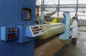 Enough: Fiberglass filament winding at Soyuz Experimental